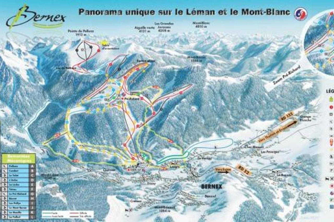 Le 67,Ski Et Randonnee,Lave Linge,Seche Linge,Parking Bernex Dış mekan fotoğraf